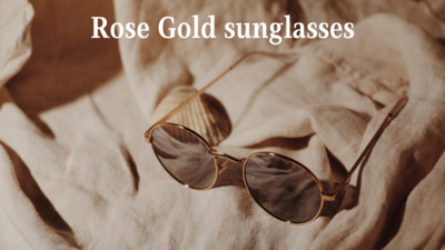 Rose Gold sunglasses- Top Picks (April, 2024)