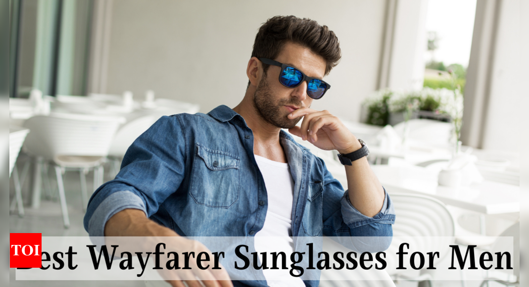 Best wayfarer sunglasses for men from the best sunglasses brands online | -  Times of India (March, 2024)