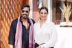 Ajay Devgn and Tabu promote their film Bholaa