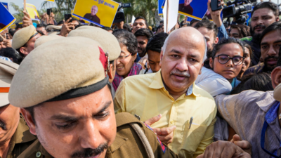 AAP slams BJP after Manish Sisodia's arrest in Delhi excise case