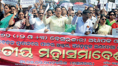 3.5 lakh higher secondary students sit for tests today amid teachers' strike in Odisha