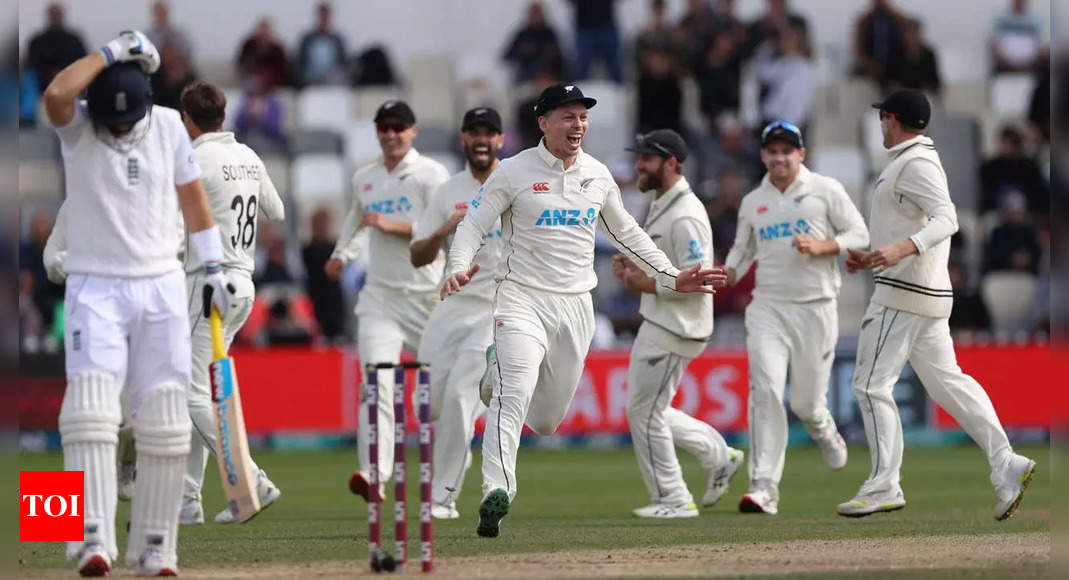 What a thriller! New Zealand beat England by one run in 2nd Test | Cricket News – Times of India