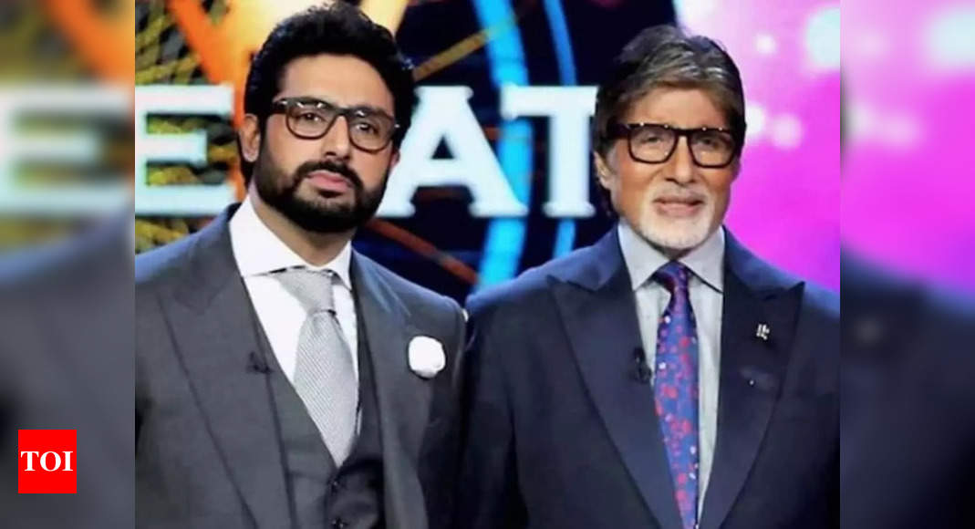 Amitabh Bachchan shares a throwback picture, fans say he looks handsome like Abhishek Bachchan – Pic inside – Times of India