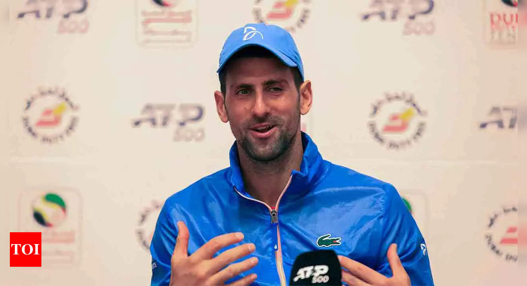 I’m driven by goals: Novak Djokovic | Tennis News – Times of India