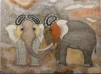 Art Exhibition by Goan Sculptor at Majorda