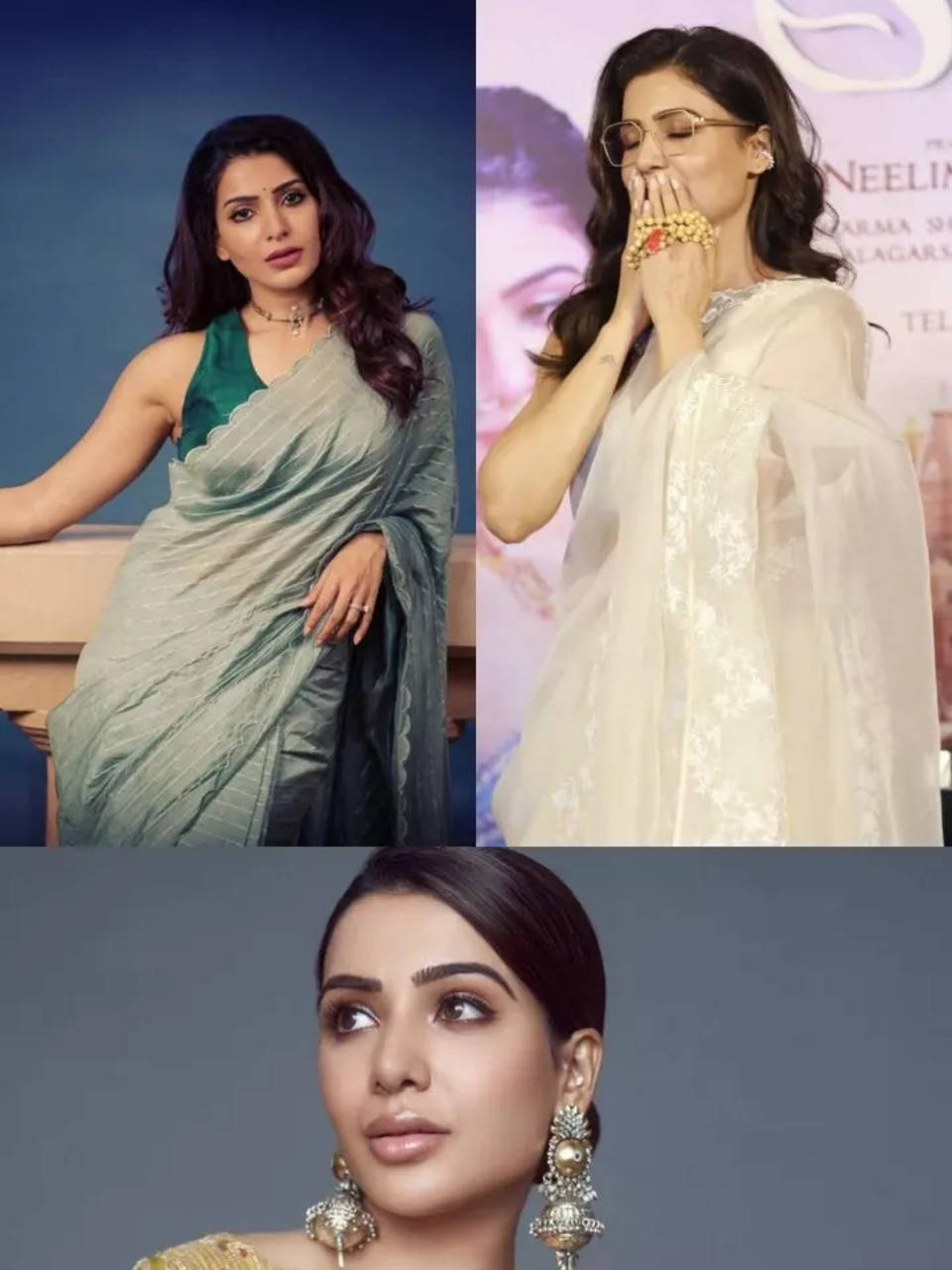 Most elegant saree looks of Samantha Ruth Prabhu | Times of India