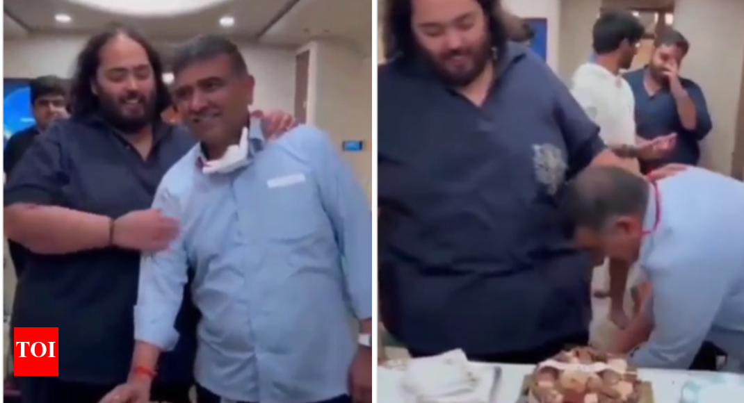 Anant Ambani hosts birthday party of employee on private jet; netizens