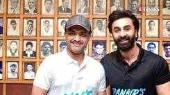 Ranbir Kapoor plays cricket with Sourav Ganguly, says it’s ‘dream come true’ moment