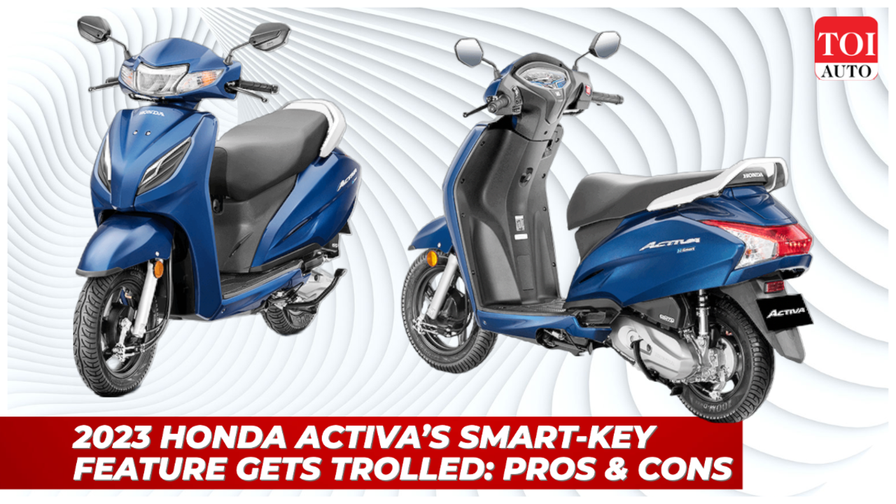 Honda Activa H-Smart: Could 2023 Honda Activa's smart-key feature