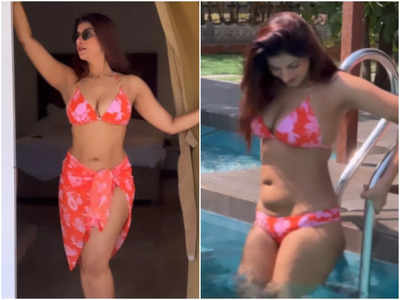 Poonam Dubey sets the internet on fire with her bikini video from the vacation