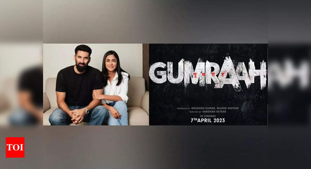 Aditya Roy Kapur and Mrunal Thakur's 'Gumraah' teaser to release on