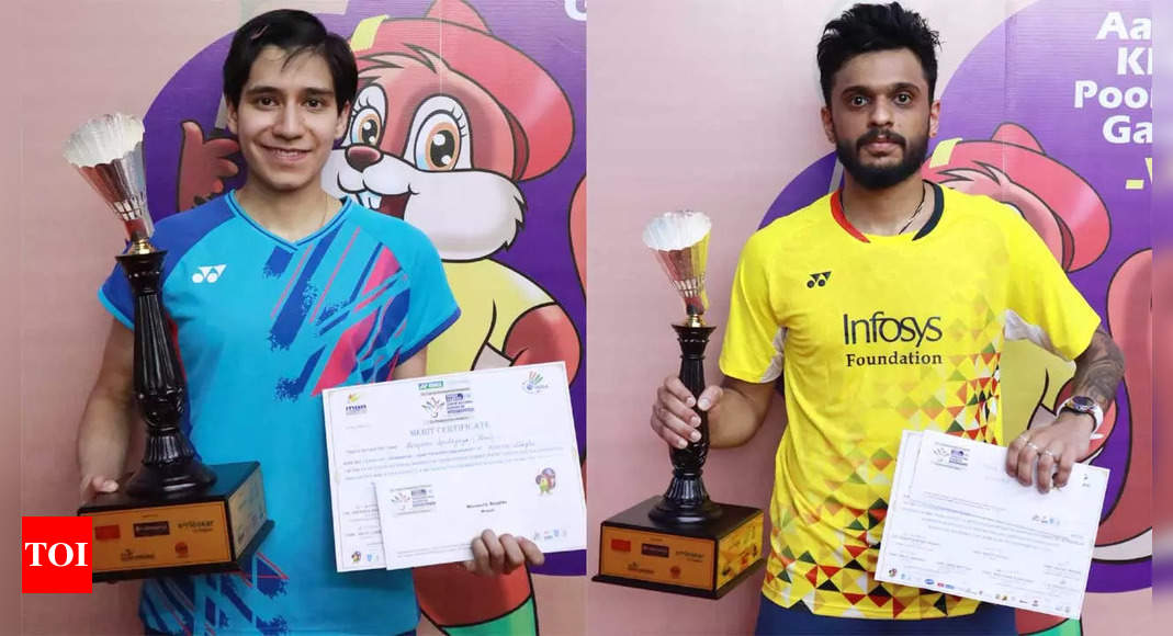 Anupama Upadhyaya and Mithun Manjunath clinch national badminton singles titles | Badminton News – Times of India