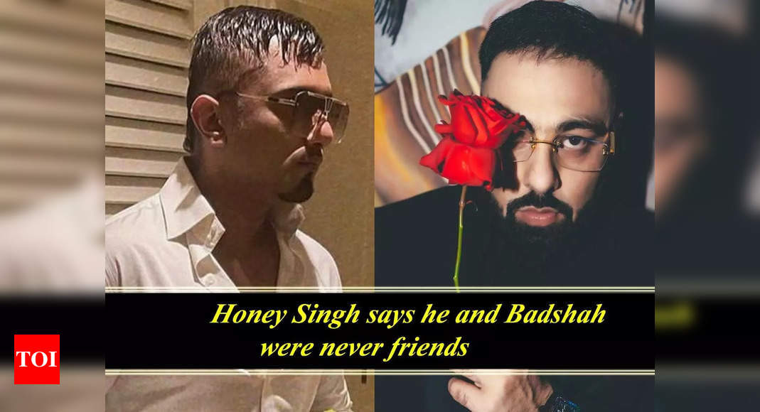 Honey Singh says he and Badshah were never friends – Times of India