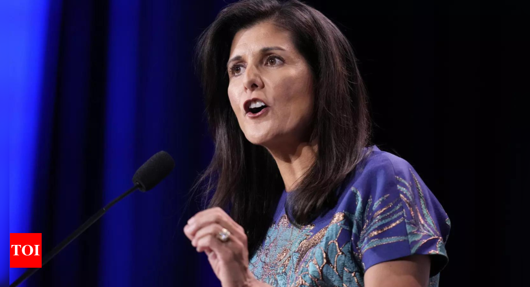 Haley: Nikki Haley bashes Pakistan; reiterates US won’t be world’s ‘ATM’ if she voted to power – Times of India