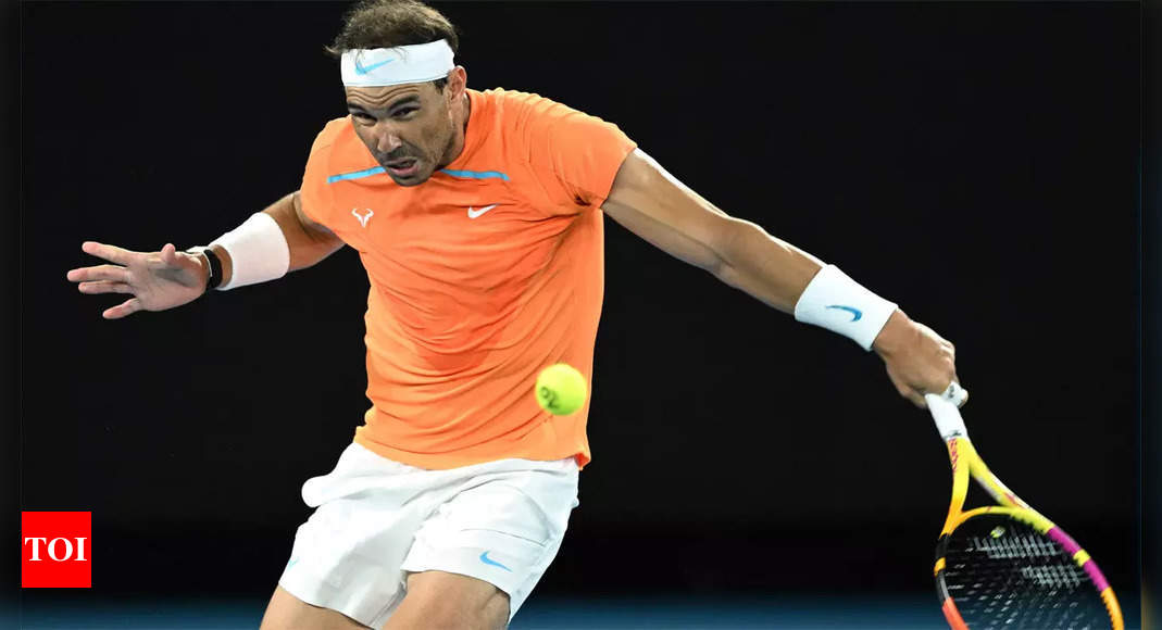Rafael Nadal withdraws from Indian Wells due to injury | Tennis News – Times of India