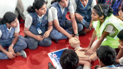 Heart journey that pumps hope: Hyderabad doctors train people on life-saving CPR