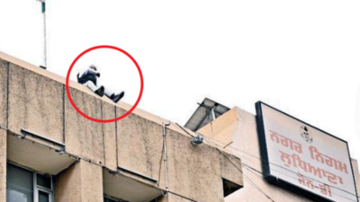 Man tries to jump off Ludhiana MC zone D office building