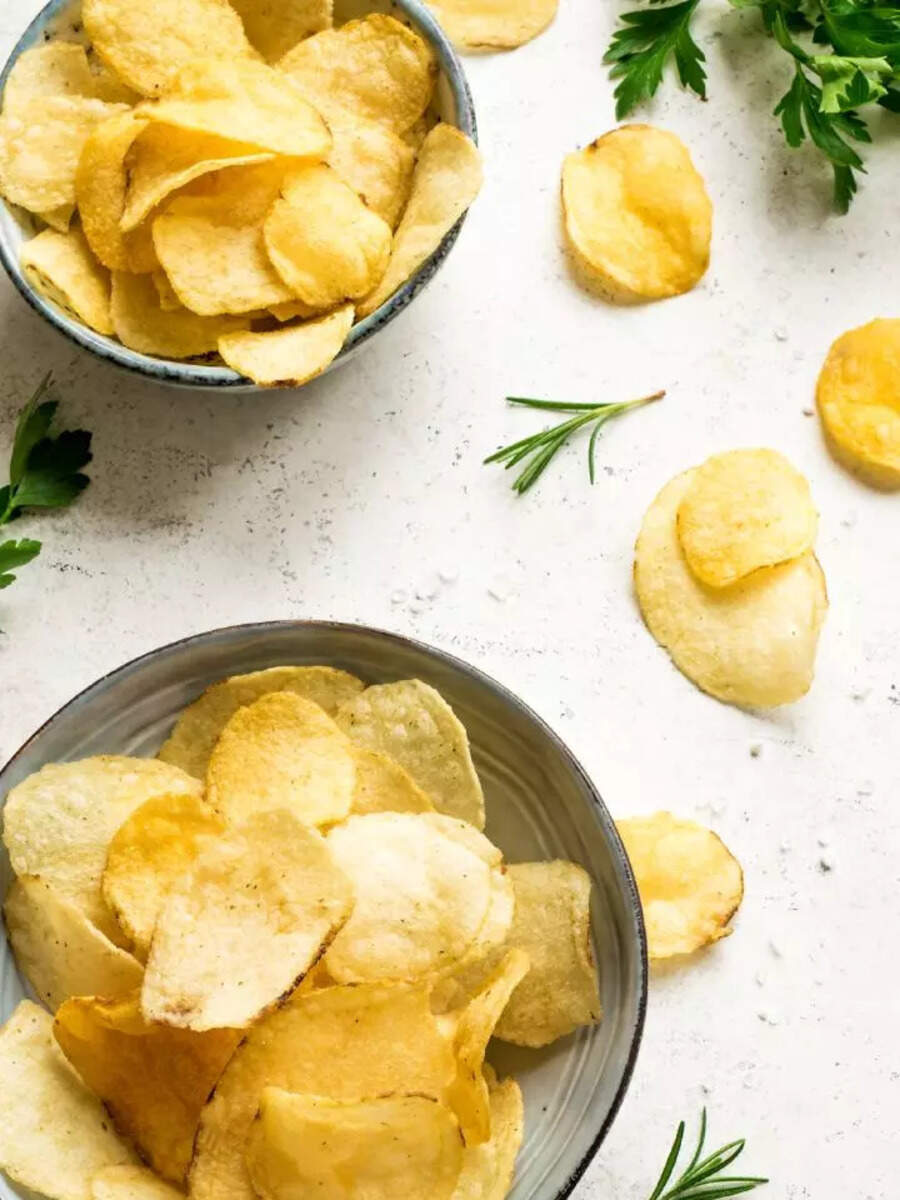 How to bake potato chips in a nonstick pan Times of India
