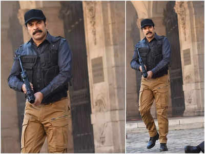 Mammootty looks dapper as an army officer in the latest still from ‘Agent’