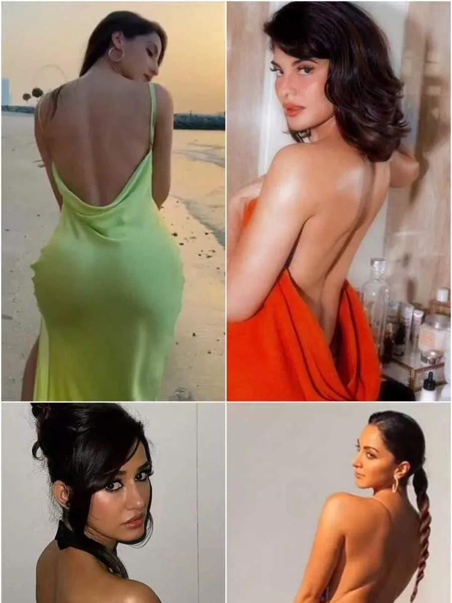 From Nora to Esha: Actresses who left nothing to the imagination in  backless dresses