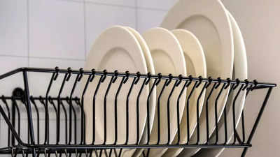 CUSTOM Dish Drying Rack In-cabinet Over Sink. Static Dish Rack 