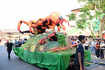 Revellers enjoy the first Carnival at Porvorim