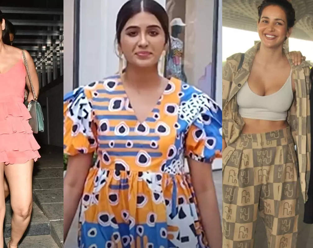 
#CelebrityEvenings: From Tejasswi Prakash to Neha Sharma, Bollywood celebs spotted in Mumbai

