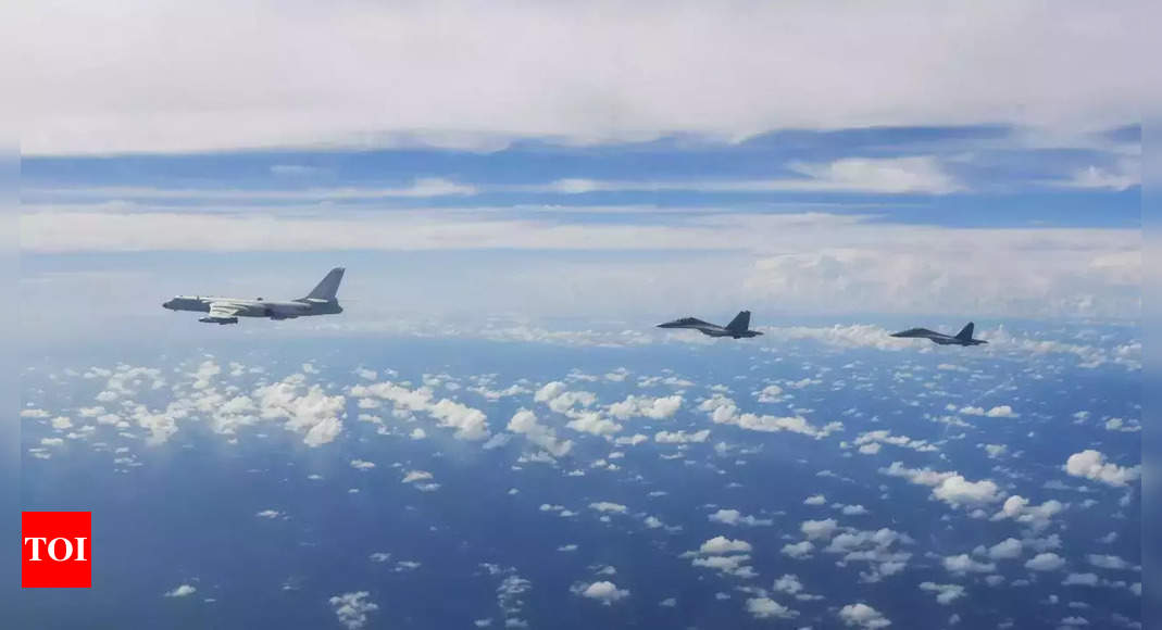 Taiwan reports 21 Chinese air force planes entered its air defence zone – Times of India