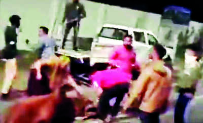 VMC’s cattle impounding team attacked, 1 injured
