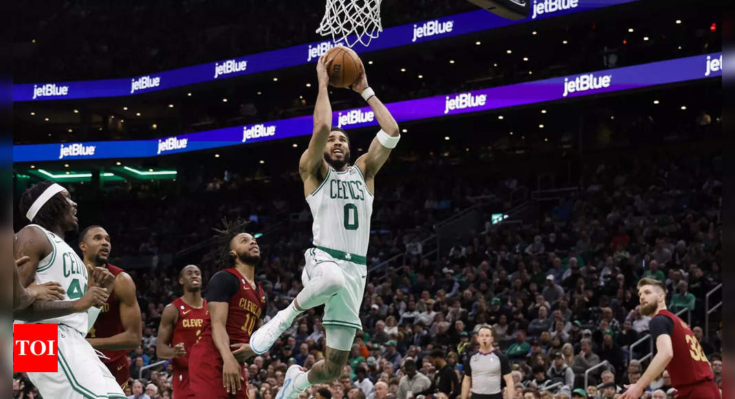 NBA: Jayson Tatum's Big Night Leads Boston Celtics Past Cleveland ...