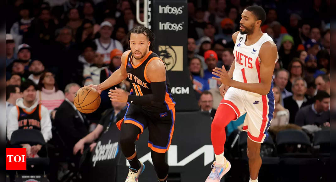 NBA: Jalen Brunson shines as New York Knicks thrash Brooklyn Nets | NBA News – Times of India