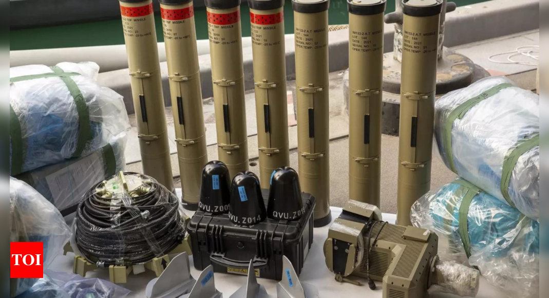 Yemen: British navy seizes Iran missiles, parts likely Yemen bound – Times of India