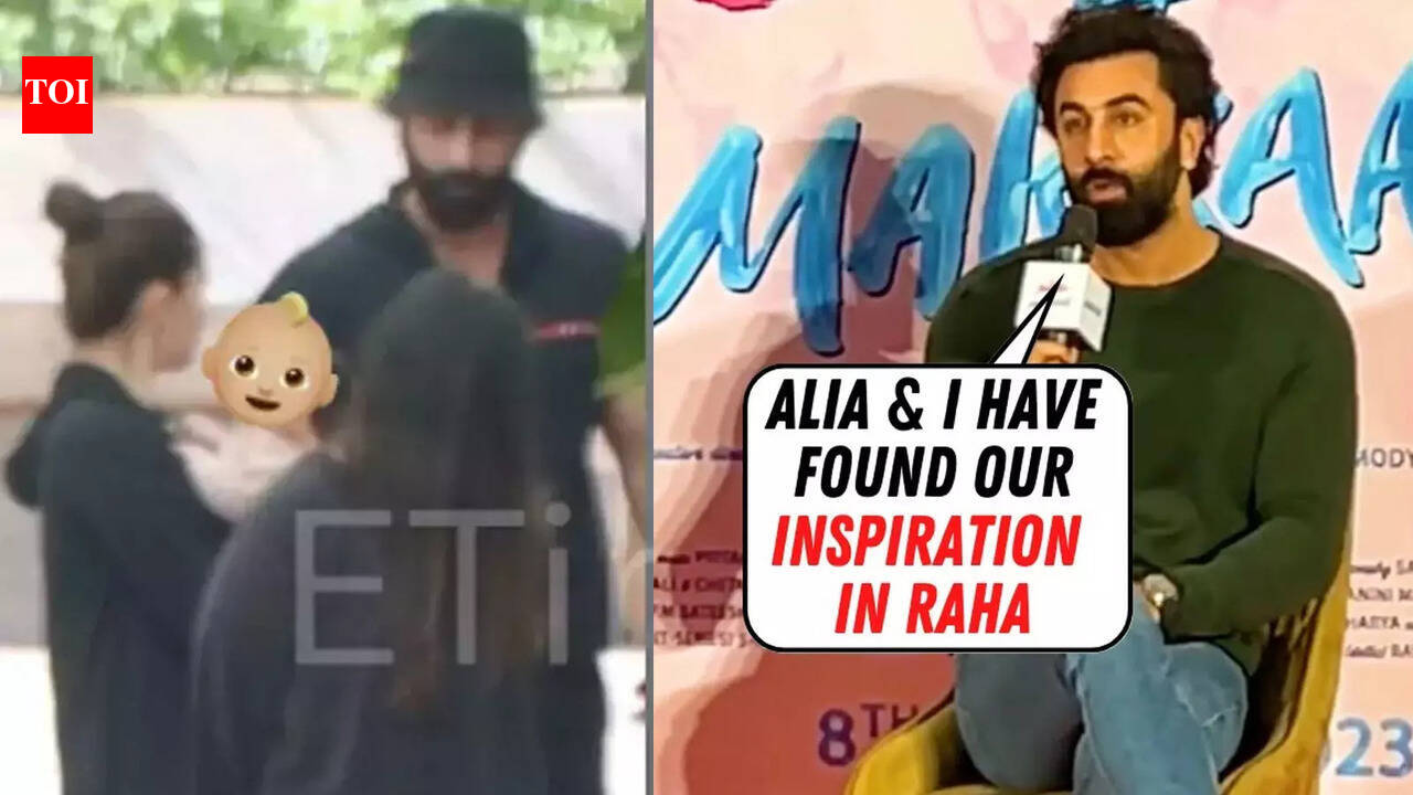 Ranbir Kapoor says Raha is his and wife Alia Bhatt's inspiration