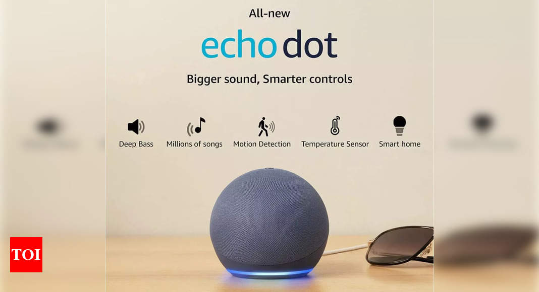 Amazon Echo Dot (5th Gen) launched in India: Price, features and more – Times of India