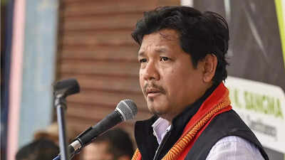 Still short of few seats for majority, will decide on way forward after final results: Meghalaya CM