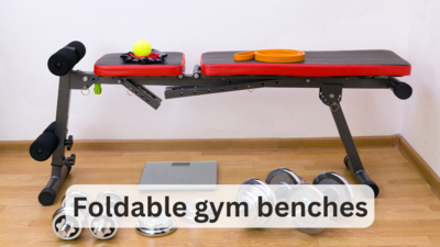 Foldable gym benches: Save space at your home