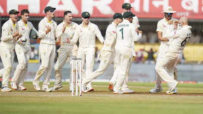 3rd Test, Day 2: Nathan Lyon grabs eight; Australia need 76 to win Indore Test