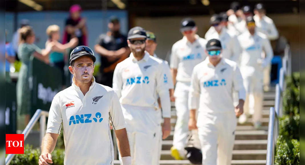 New Zealand name unchanged squad for two-Test series against Sri Lanka | Cricket News – Times of India