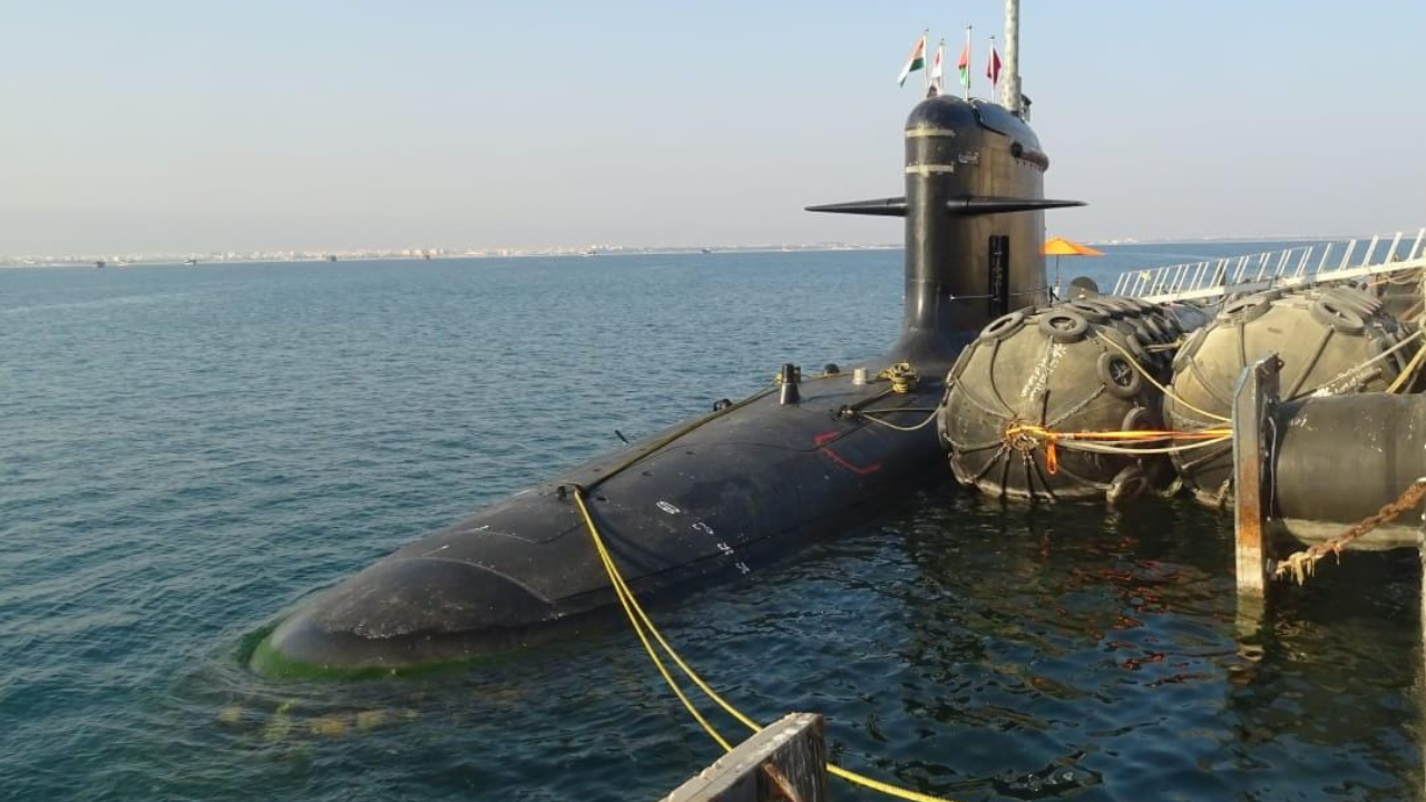 Oman: Indian submarine visits Oman, after another one docked at Jakarta |  India News - Times of India