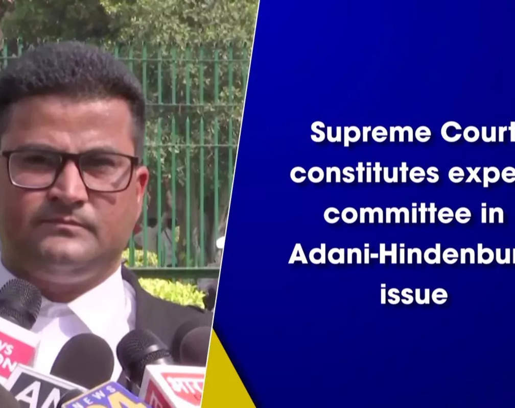 
Supreme Court constitutes expert committee in Adani-Hindenburg issue
