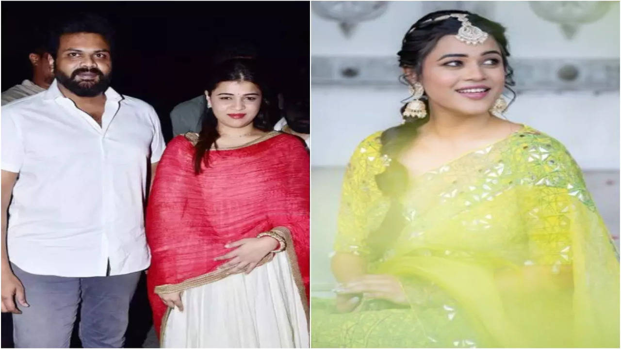 Kalyaan Dhev Family in traditional outfits at Niharika pellikuthuru  function! | Fashionworldhub