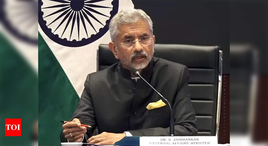 S Jaishankar highlights resilient supply chain, digital challenge, connectivity at Quad foreign ministers meeting | India News – Times of India