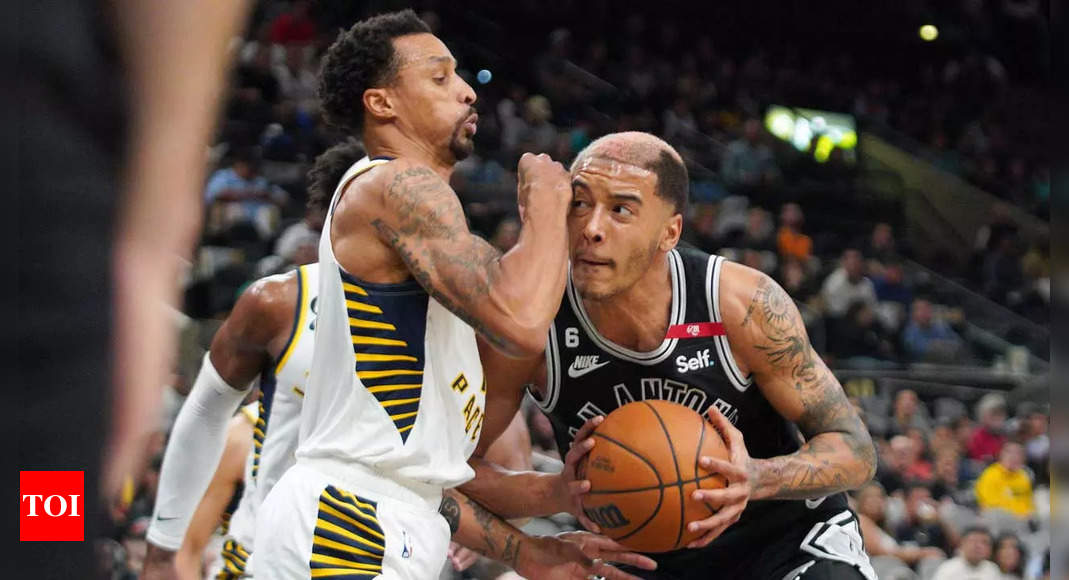 San Antonio Spurs defeat Indiana Pacers at home | NBA News – Times of India