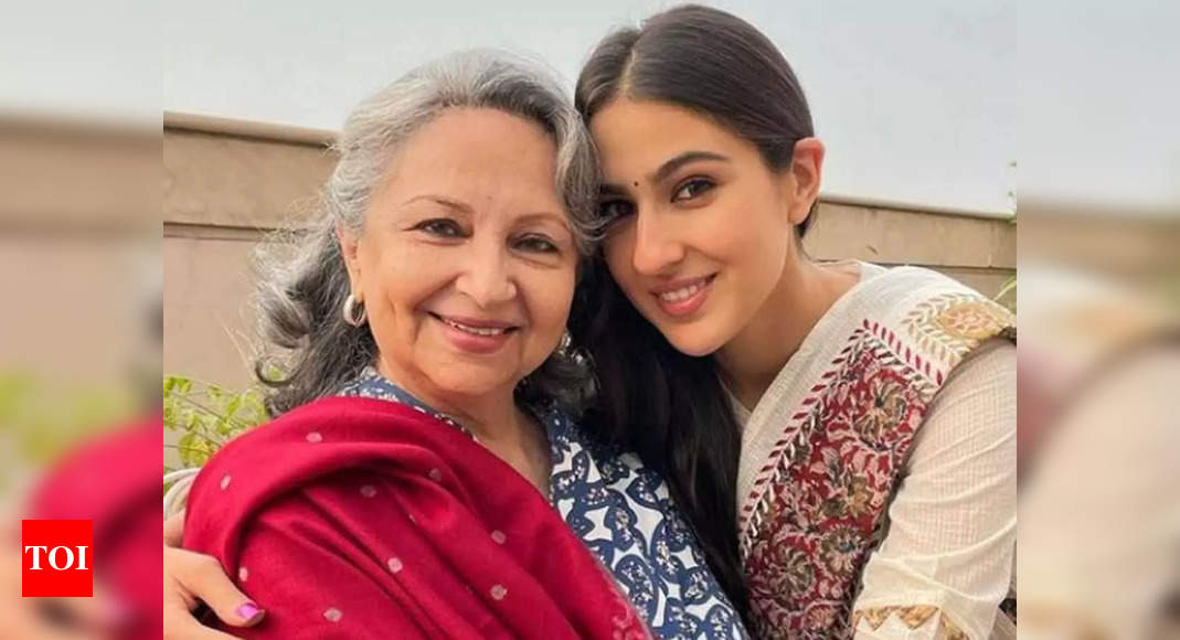 Sara Ali Khan and her grandmother Sharmila Tagore talk about the crazy things they’ve done for love – Times of India