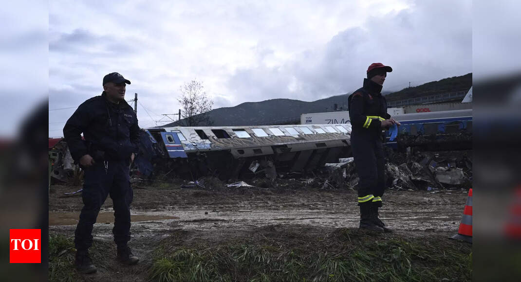 Thousands march in Greece as anger builds over train crash deaths – Times of India