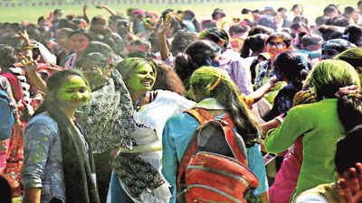 Bouncers, helpline to make Holi safe for women in Pune