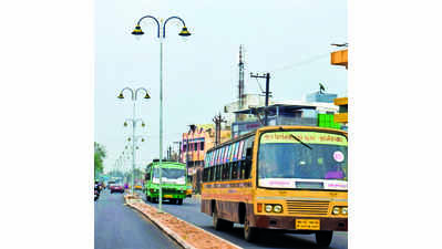 Heritage lights come up on Chennai Trunk Road