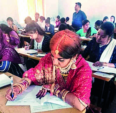 Day after marriage, woman turns up for college exam in Bokaro