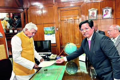 Conrad stakes claim to form Meghalaya govt with list of 32