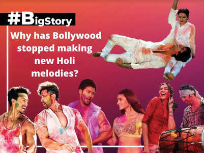 Why has B'wood stopped making Holi melodies?